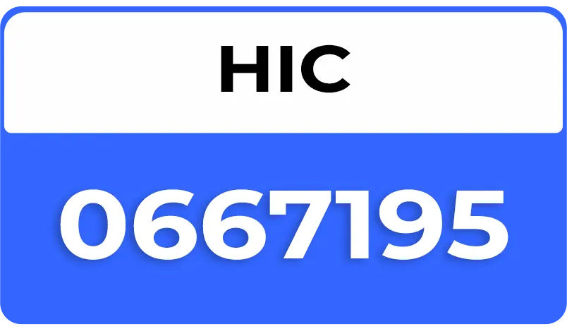 hic registration